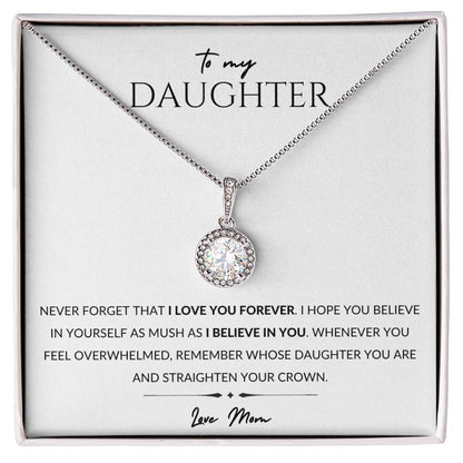 To My Daughter Love Mom