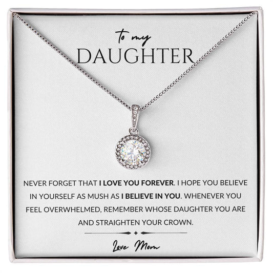 To My Daughter Love Mom