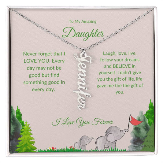 To My Daughter