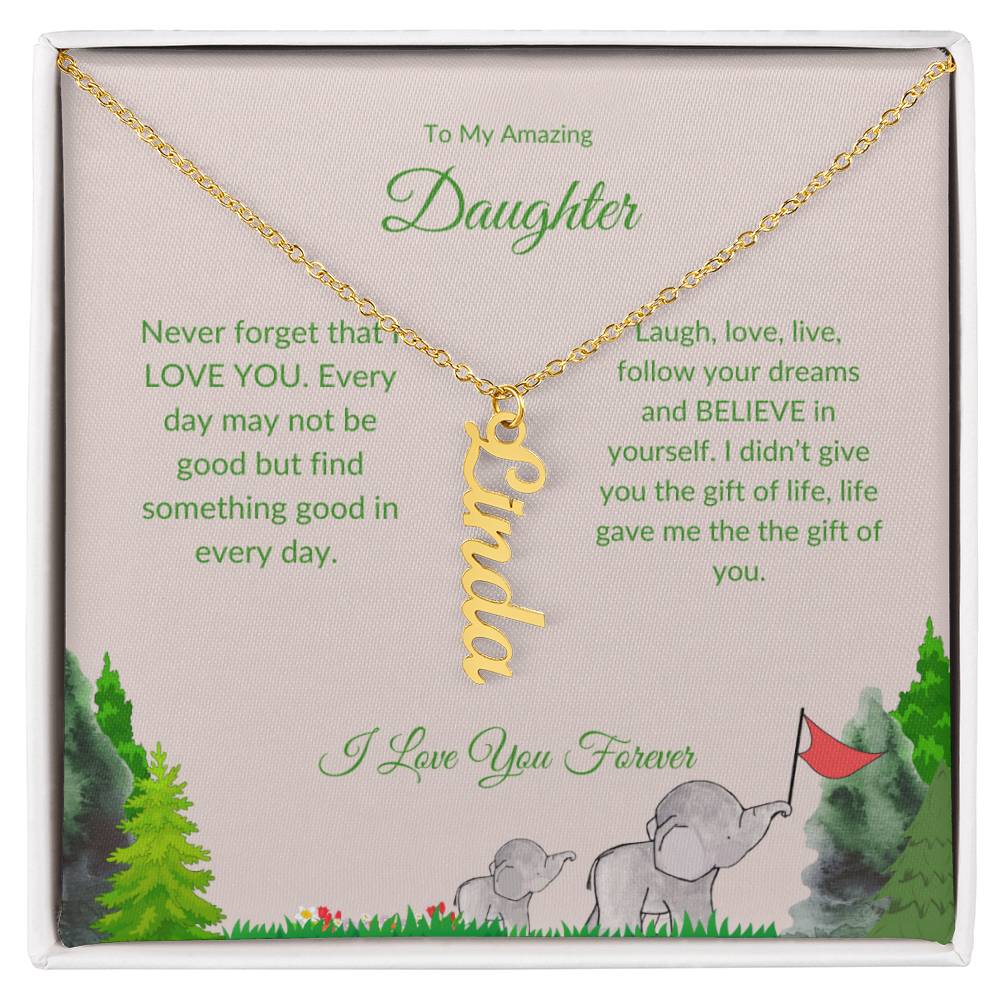 To My Daughter