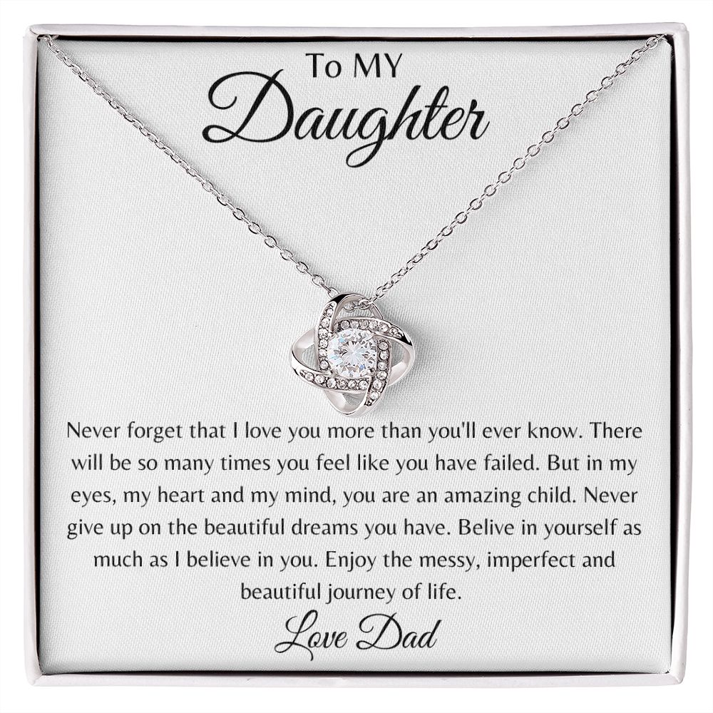To Daughter love dad