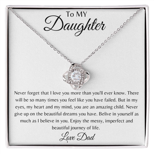 To Daughter love dad