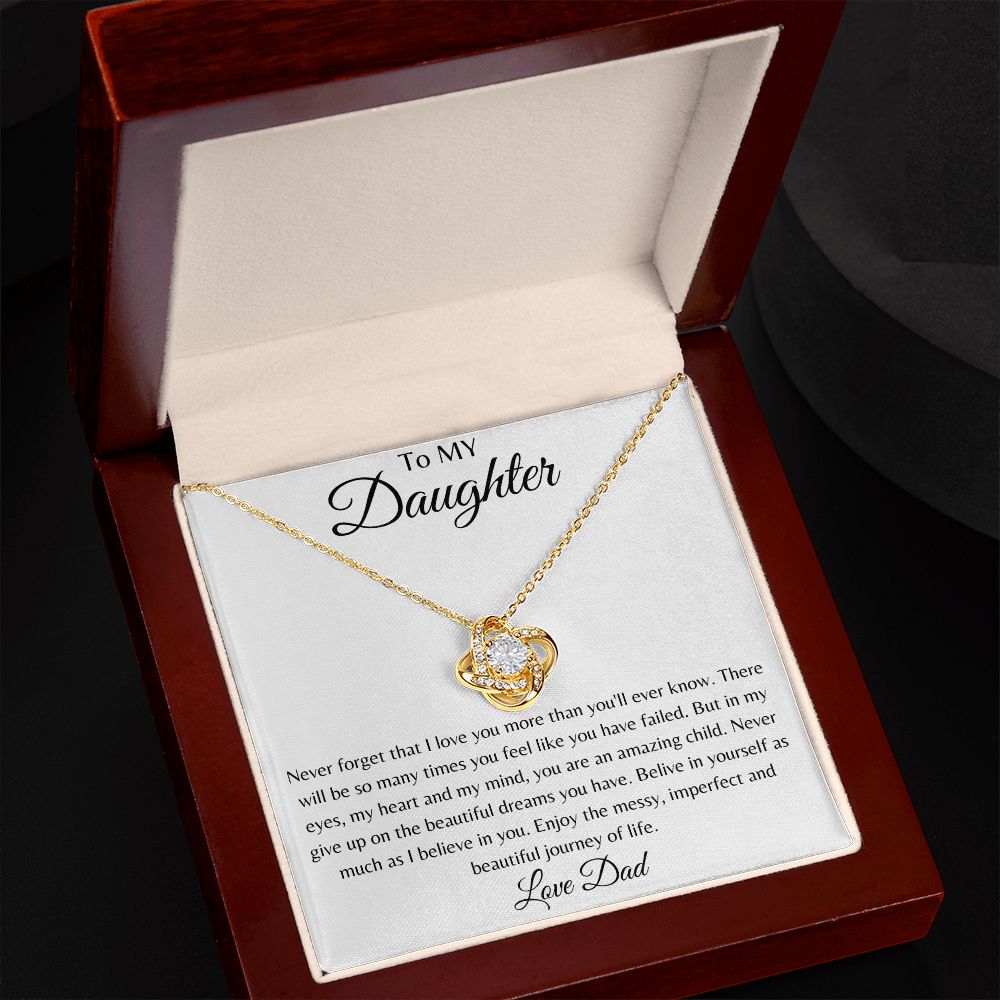 To Daughter love dad