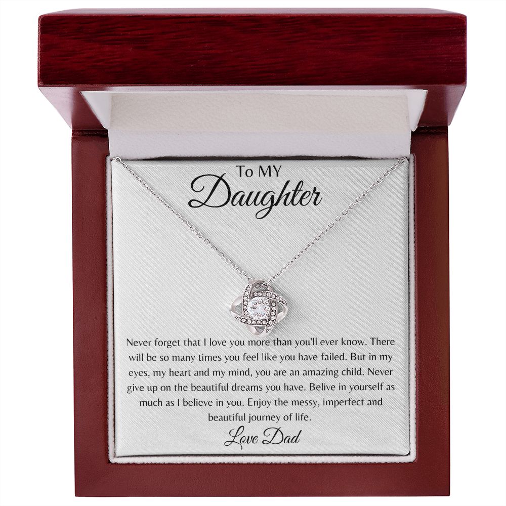 To Daughter love dad